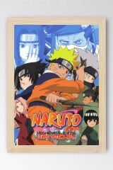 Naruto Çerçeveli Tablo - Naruto Manga Anime Posteri Tablo