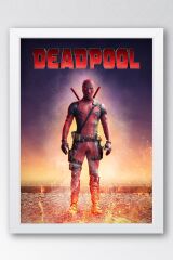 Deadpool Çerçeveli Tablo - Marvel Film Poster Tablo
