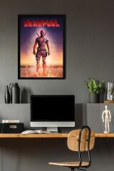 Deadpool Çerçeveli Tablo - Marvel Film Poster Tablo