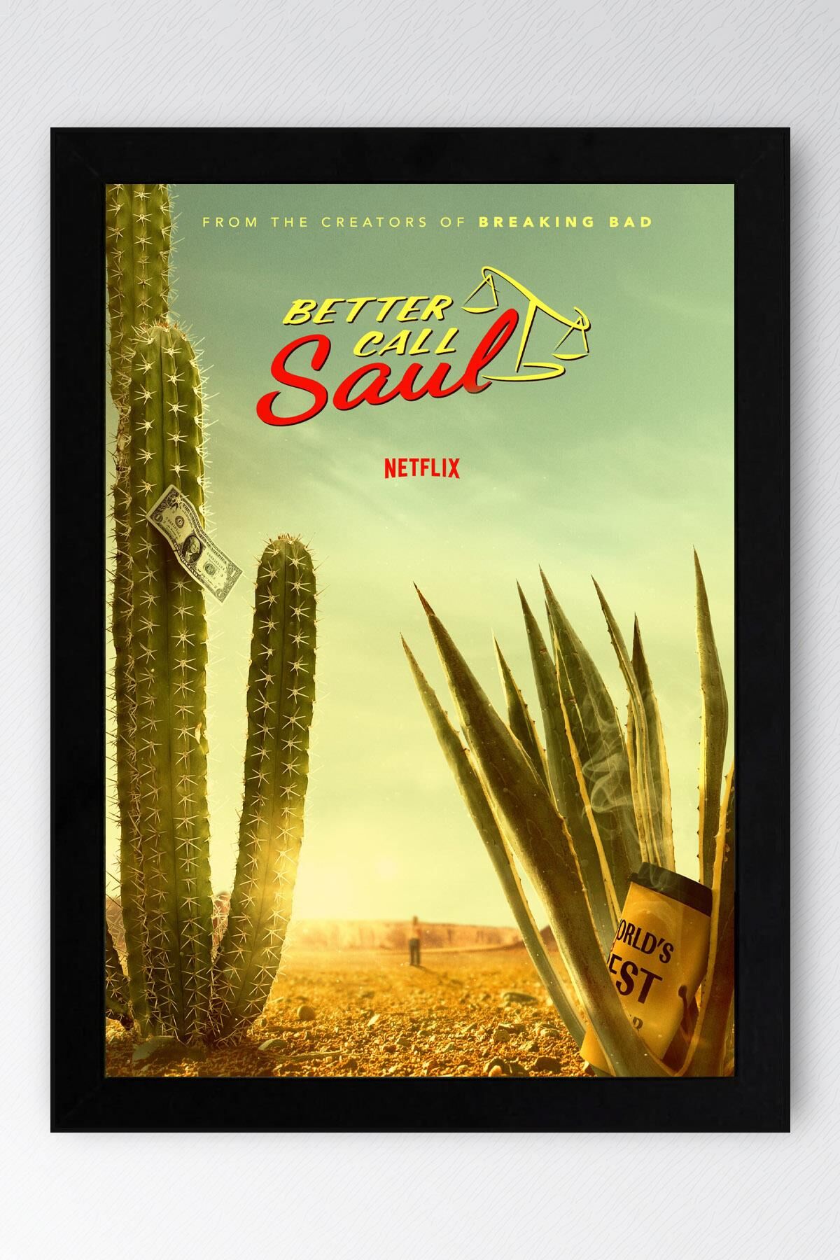 Better Call Saul Çerçeveli Tablo - Saul Goodman Poster Tablo