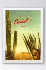 Better Call Saul Çerçeveli Tablo - Saul Goodman Poster Tablo