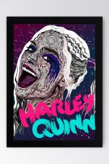 Harley Quinn Çerçeveli Tablo - Film Posteri Tablo
