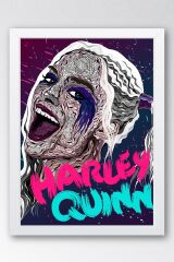 Harley Quinn Çerçeveli Tablo - Film Posteri Tablo