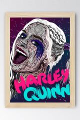 Harley Quinn Çerçeveli Tablo - Film Posteri Tablo