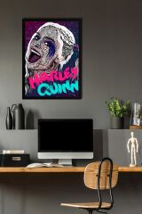 Harley Quinn Çerçeveli Tablo - Film Posteri Tablo