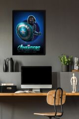 The Winter Soldier Çerçeveli Tablo - Marvel Avengers Poster Tablo