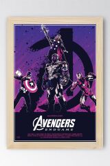 Avengers Çerçeveli Tablo - Yenilmezler Marvel Poster Tablo