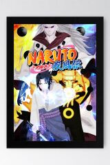 Naruto Çerçeveli Tablo - Manga Anime Posteri Tablo