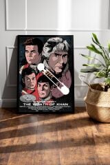 Star Trek Çerçeveli Tablo - Uzay Yolu Fim Posteri Tablo