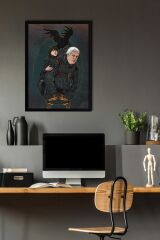 Game of Thrones Bran Hodor Çerçeveli Tablo - Taht Oyunları Dizi Posteri Tablo