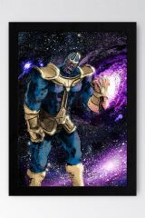 Thanos Çerçeveli Tablo - Marvel Film Posteri Tablo