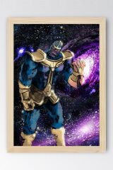 Thanos Çerçeveli Tablo - Marvel Film Posteri Tablo