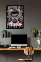 Breaking Bad Çerçeveli Tablo - Dizi Afişi Poster Tablo