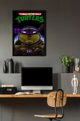 Ninja Kaplumbağalar Donatello Çerçeveli Tablo - Teenage Mutant Ninja Turtles Film Posteri Tablo