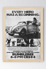 Transformers Çerçeveli Tablo - Bumblebee Film Posteri Tablo