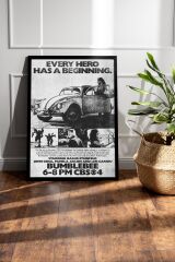 Transformers Çerçeveli Tablo - Bumblebee Film Posteri Tablo