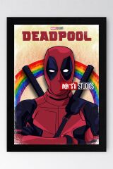 Deadpool Çerçeveli Tablo - Marvel Film Poster Tablo