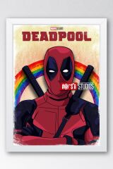 Deadpool Çerçeveli Tablo - Marvel Film Poster Tablo