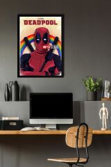 Deadpool Çerçeveli Tablo - Marvel Film Poster Tablo