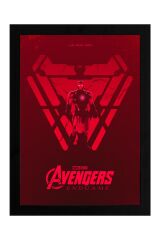 Iron Man Çerçeveli Tablo - Avengers Marvel Film Posteri Tablo