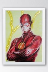 The Flash Çerçeveli Tablo - Film Posteri Tablo