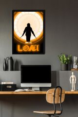 Loki Çerçeveli Tablo - Marvel Dizi Posteri Tablo