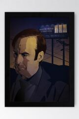 Better Call Saul Çerçeveli Tablo - Saul Goodman Poster Tablo
