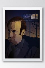 Better Call Saul Çerçeveli Tablo - Saul Goodman Poster Tablo