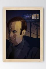 Better Call Saul Çerçeveli Tablo - Saul Goodman Poster Tablo
