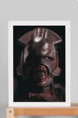 Yüzüklerin Efendisi Çerçeveli Tablo - İki Kule Film Posteri Tablo