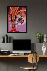 Harley Quinn Çerçeveli Tablo - Film Posteri Tablo
