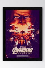 Avengers Çerçeveli Tablo - Yenilmezler Marvel Poster Tablo