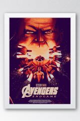 Avengers Çerçeveli Tablo - Yenilmezler Marvel Poster Tablo