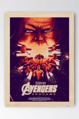 Avengers Çerçeveli Tablo - Yenilmezler Marvel Poster Tablo