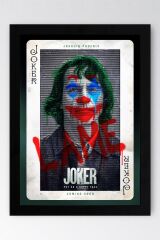 Joker Çerçeveli Tablo - Film Posteri Tablo