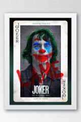 Joker Çerçeveli Tablo - Film Posteri Tablo