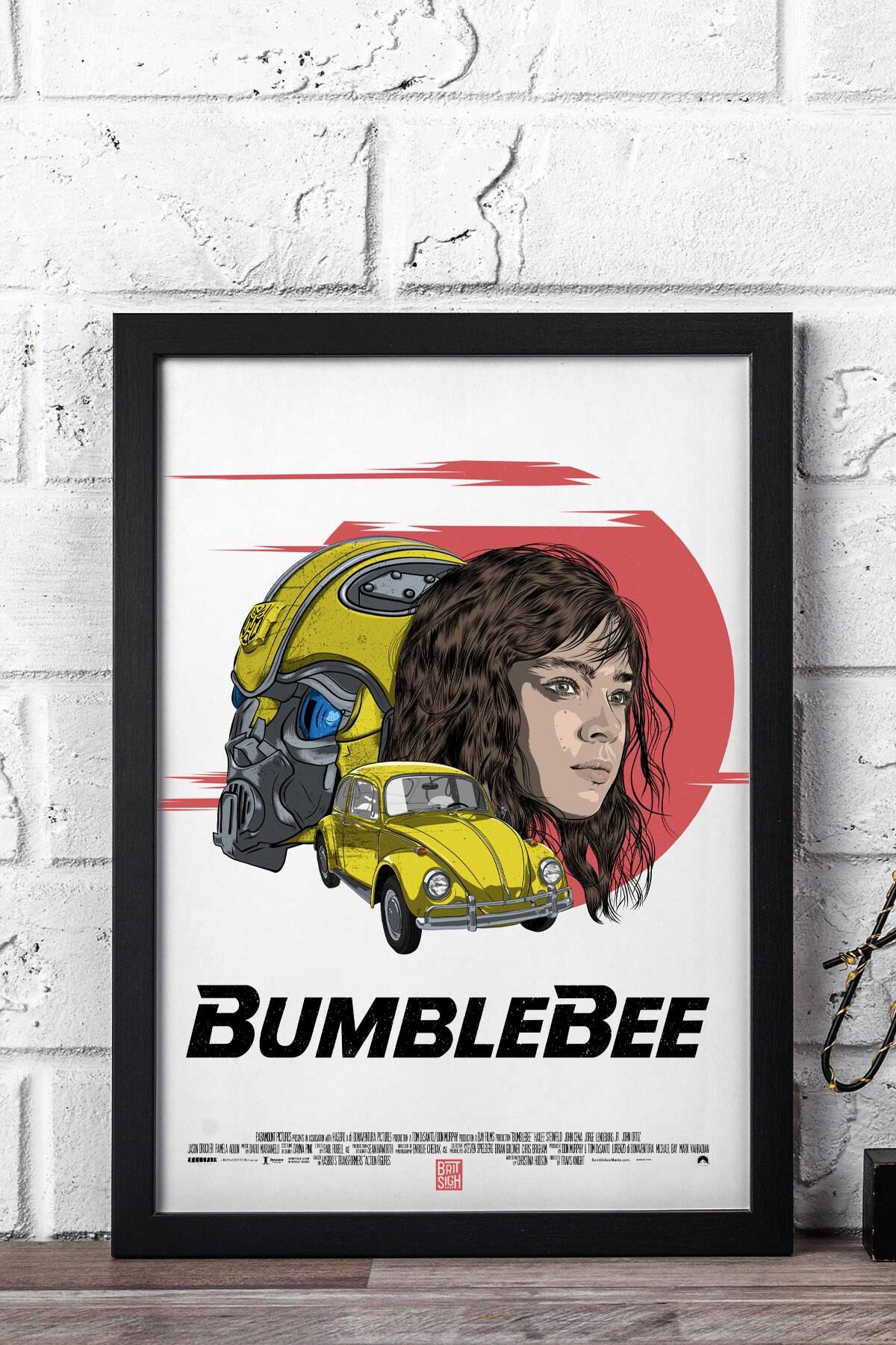 Transformers Bumblebee Çerçeveli Tablo - Film Posteri Tablo