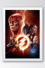 The Flash Çerçeveli Tablo - Film Posteri Tablo