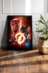 The Flash Çerçeveli Tablo - Film Posteri Tablo