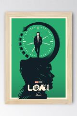 Loki Çerçeveli Tablo - Marvel Dizi Posteri Tablo