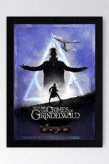 Fantastik Canavarlar Çerçeveli Tablo - Film Afişi Poster Tablo
