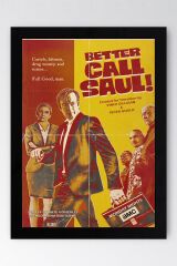 Better Call Saul Çerçeveli Tablo - Saul Goodman Poster Tablo