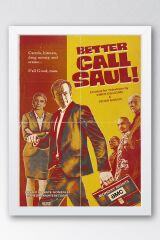 Better Call Saul Çerçeveli Tablo - Saul Goodman Poster Tablo