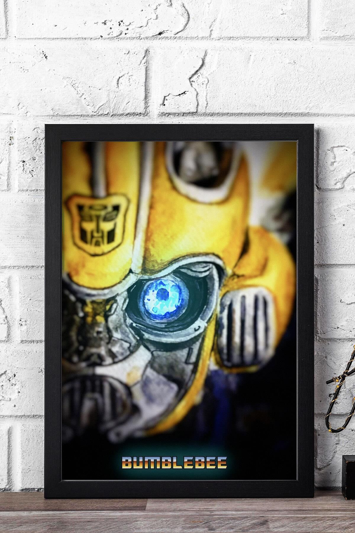 Transformers Bumblebee Çerçeveli Tablo - Film Posteri Tablo