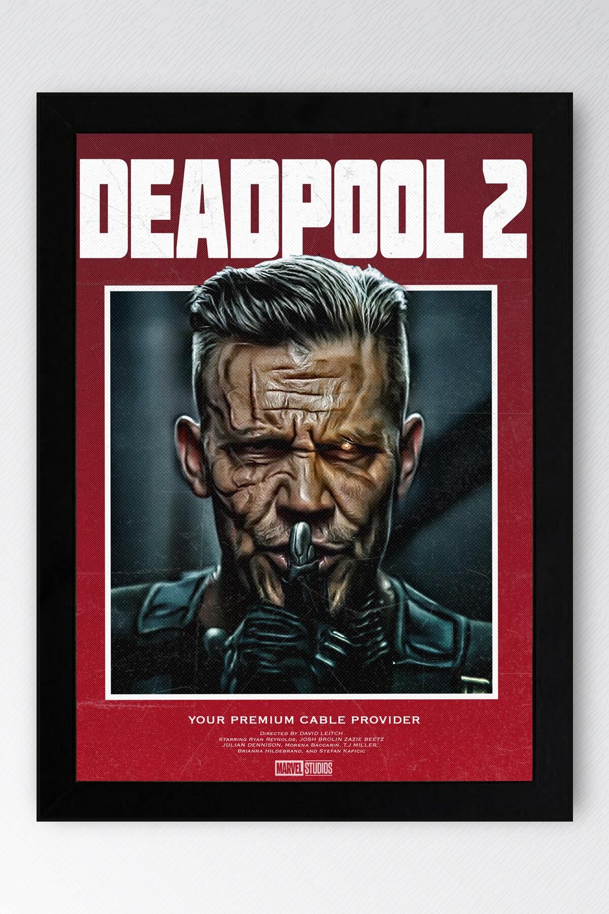 Deadpool 2 Çerçeveli Tablo - Marvel Film Poster Tablo