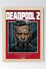 Deadpool 2 Çerçeveli Tablo - Marvel Film Poster Tablo