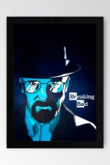 Breaking Bad Çerçeveli Tablo - Dizi Afişi Poster Tablo