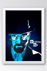 Breaking Bad Çerçeveli Tablo - Dizi Afişi Poster Tablo
