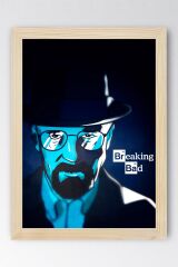 Breaking Bad Çerçeveli Tablo - Dizi Afişi Poster Tablo