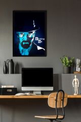 Breaking Bad Çerçeveli Tablo - Dizi Afişi Poster Tablo
